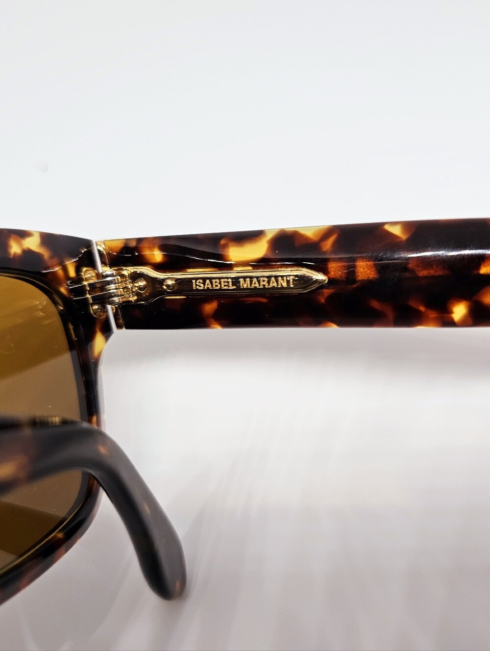 Isabel Marant Rectangular Havana Tortoiseshell Sunglasses IM 0072/S - Picture 7 of 10